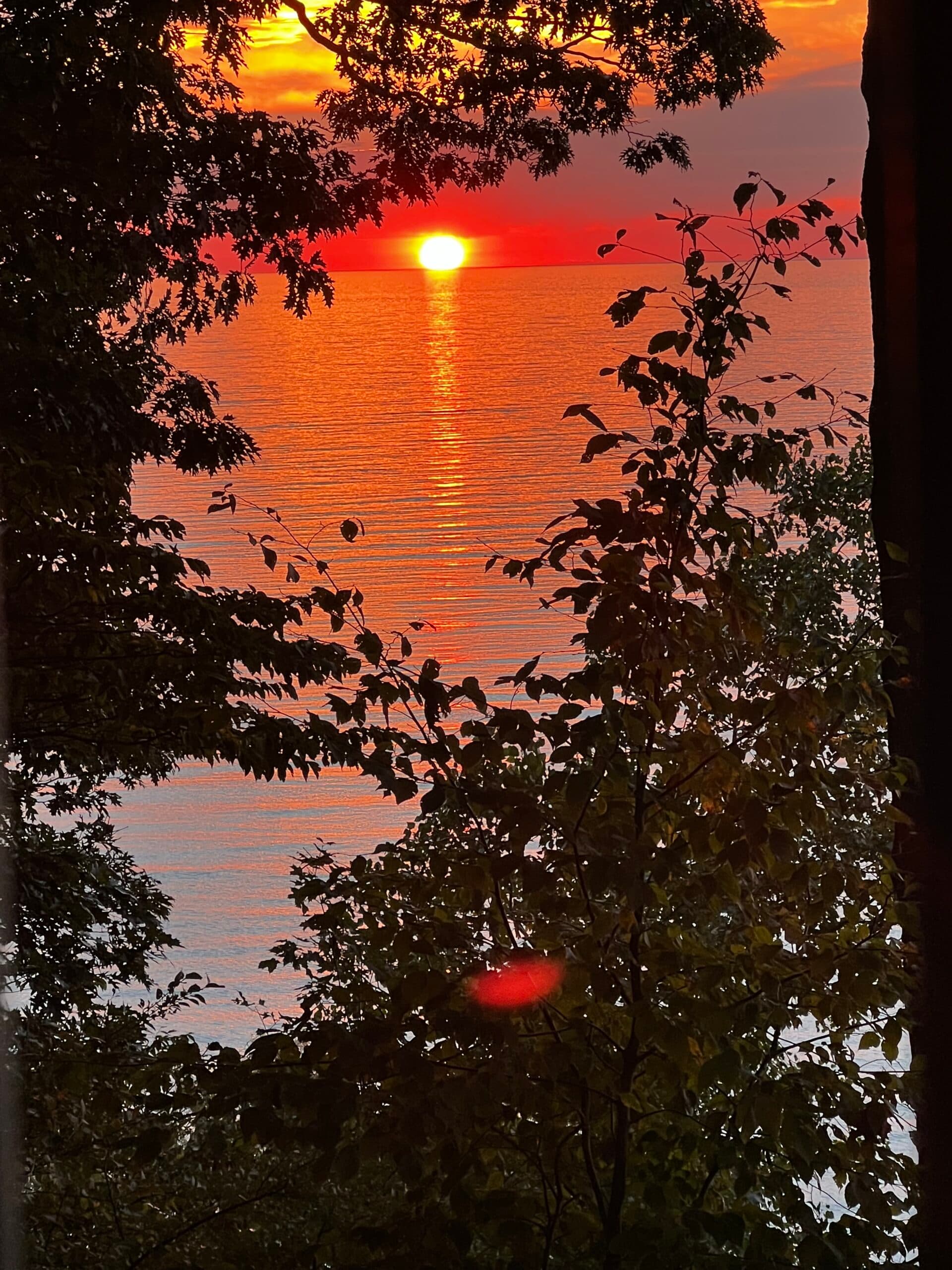 Lake Michigan sunset